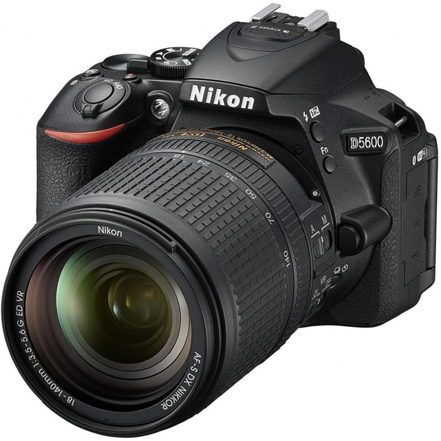 ニコン Nikon D5600 18-140 VR レンズキット ブラック D5600LK18-140BK｜camera-fanksproshop