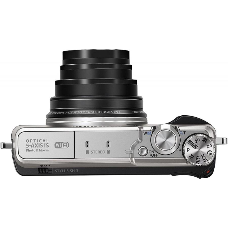 ■ 美品 ■ オリンパス　OLYMPUS STYLUS SH-3 シルバー CONTAX（コンタックス） OLYMPUS STYLUS SH-3 シルバー 良品 動作確認