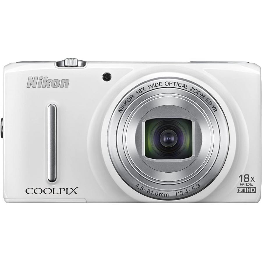ニコン Nikon デジタルカメラ COOLPIX S9400 光学18倍ズーム 有効画素数1811万画素 エレガントホワイト S9400WH