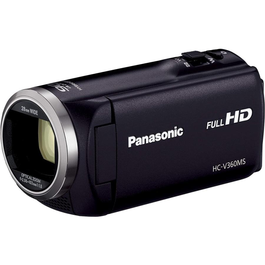 パナソニック Panasonic HDビデオカメラ V360MS 16GB 高倍率90倍