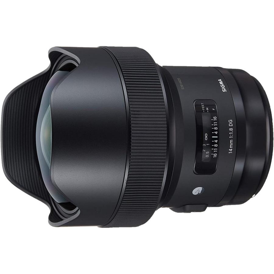 SIGMA 単焦点超広角レンズ Art 14mm F1.8 DG レンズ キヤノン用 良品 動作確認済み 1ヶ月保証付 交換レンズ