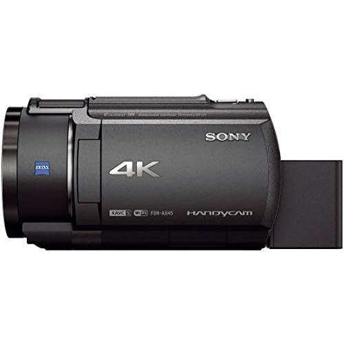 CONTAX ソニー / 4K ビデオカメラ Handycam FDR-AX45 ブラック 内蔵