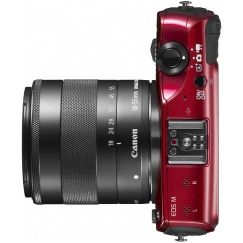 CONTAX（コンタックス） Canon EOS M ダブルレンズキット レッド 良品