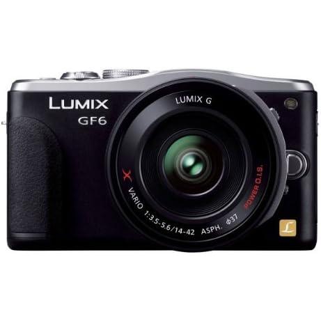 Panasonic - タケル　美品パナソニックミラーレス一眼LUMIX GF6 ブラック LUMIX パナソニック ミラーレス Panasonic DMC-GF6 ブラック