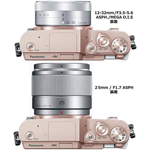 LUMIX DC-GF10W ミラーレスカメラ ホワイト/ローズゴールド