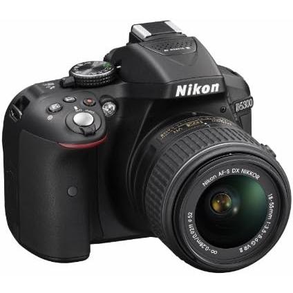 【アウトレット品】Nikon デジタル一眼レフカメラ D5300 18-55mm VR II レンズキット ブラック 2400万画素 3.2型液晶 D5300LK18-55VR2BK｜camera-fanksproshop｜03