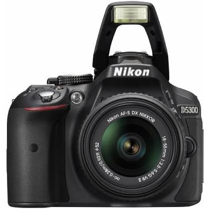 【アウトレット品】Nikon デジタル一眼レフカメラ D5300 18-55mm VR II レンズキット ブラック 2400万画素 3.2型液晶 D5300LK18-55VR2BK｜camera-fanksproshop｜05