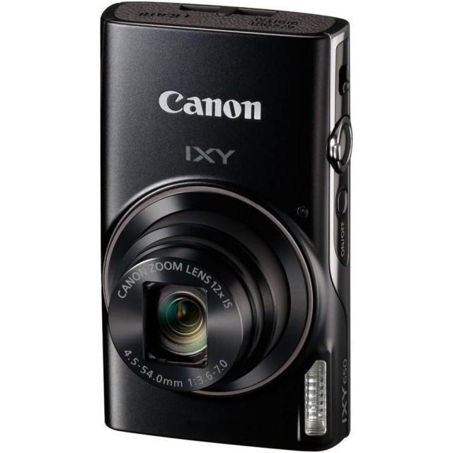 【動作品・転送特典無料あり】Canon IXY 650 BLACK CONTAX（コンタックス） Canon IXY 650 ブラック 良品 動作確認済み 1