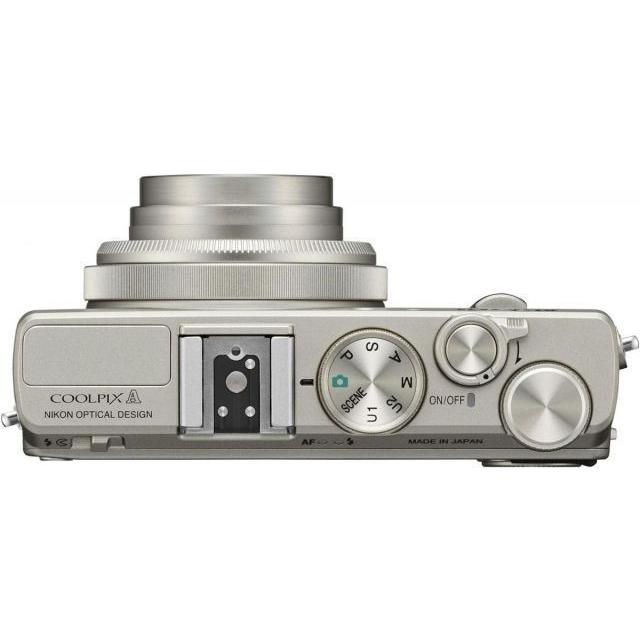 Nikon　COOLPIX　A　DXフォーマット　シルバー　動作品　綺麗 Nikon COOLPIX A DXフォーマット シルバー 動作品 綺麗