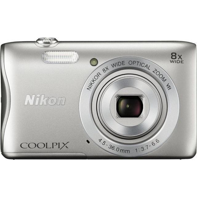 コンパクトデジタルカメラ　Nikon COOLPIX S3700 動作確認済み CONTAX（コンタックス） Nikon COOLPIX S3700 シルバー 良品 動作確認
