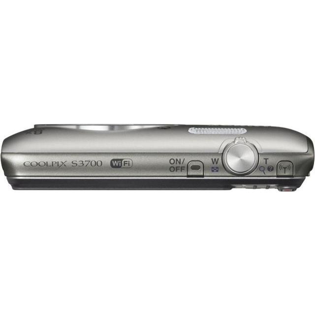 CONTAX Nikon デジタルカメラ COOLPIX S3700 シルバー 光学8倍