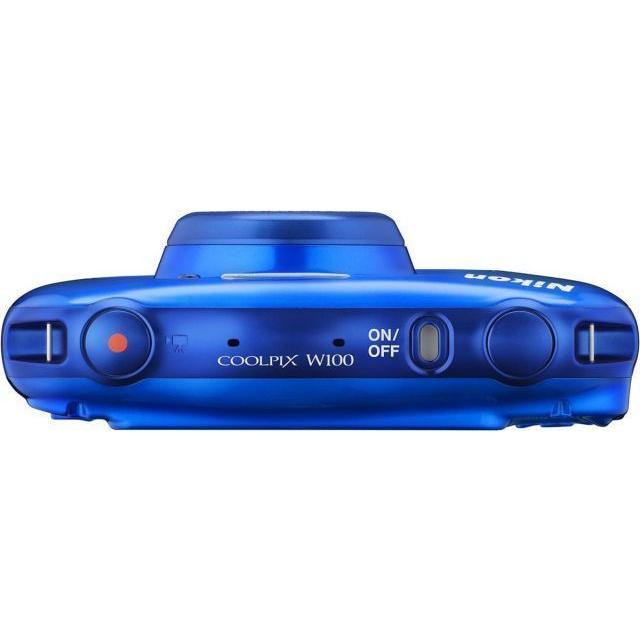 Nikon COOLPIX W100 青 防水カメラ ヤマダモール | Nikon デジタルカメラ COOLPIX W100 防水 W100BL