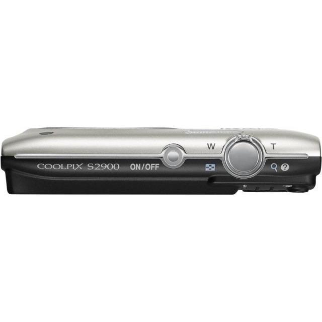 Nikon COOLPIX S2900 シルバー コンパクトデジタルカメラ CONTAX Nikon デジタルカメラ COOLPIX S2900 5倍ズーム 2005万