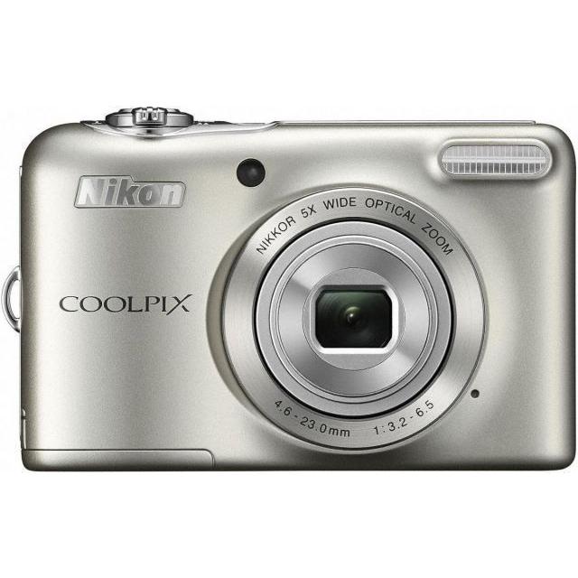 Nikon COOLPIX L30 コンパクトデジタルカメラ 動作確認済みです！ CONTAX（コンタックス） Nikon COOLPIX L30 シルバー 良品 動作確認