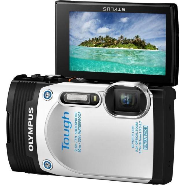 OLYMPUS Tough TG-850 動作確認済み CONTAX（コンタックス） OLYMPUS STYLUS TG-850 Tough ホワイト 良品