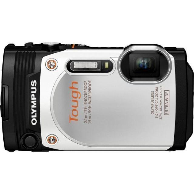 くにくま様_OLYMPUS STYLUS TG-860 ❤️動作確認済 ホワイト CONTAX（コンタックス） OLYMPUS STYLUS TG-860 Tough ホワイト 良品