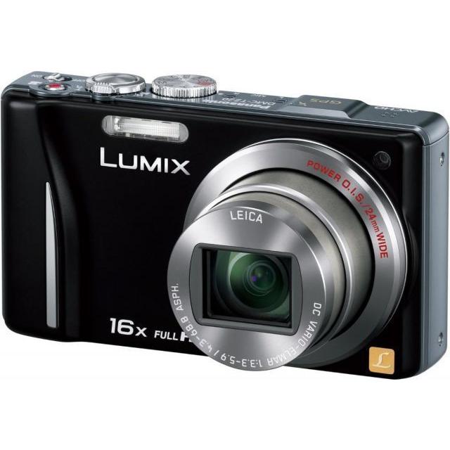 【動作確認済み】Panasonic LUMIX DMC-TZ20 CONTAX（コンタックス） Panasonic LUMIX TZ20 ブラック 良品 動作確認
