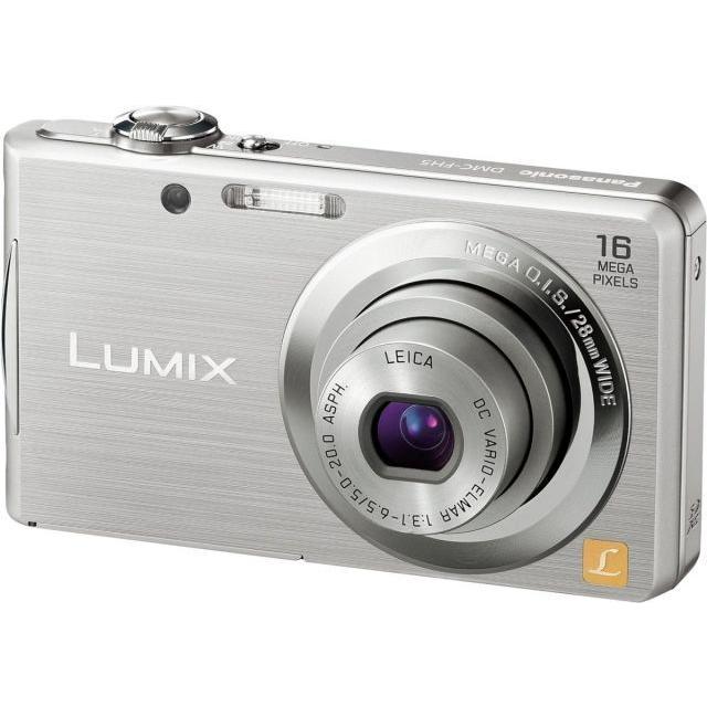Panasonic LUMIX DMC-FH5 動作確認済　中古良品 CONTAX（コンタックス） Panasonic LUMIX FH5 シルバー 良品 動作確認