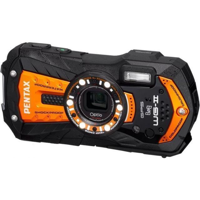 CONTAX PENTAX 防水デジタルカメラ Optio WG-2GPS (シャイニーオレンジ