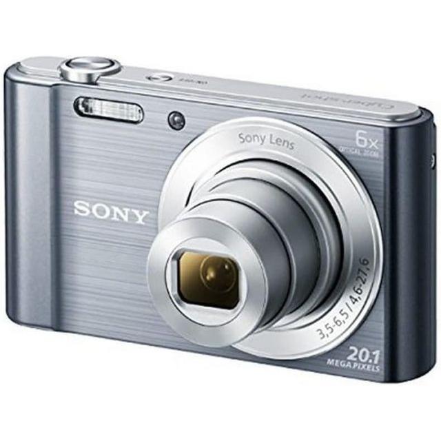 SONY Cybershot DSC-W810 オールドコンデジ 動作確認済み CONTAX（コンタックス） SONY Cyber-shot W810 シルバー 良品 動作確認