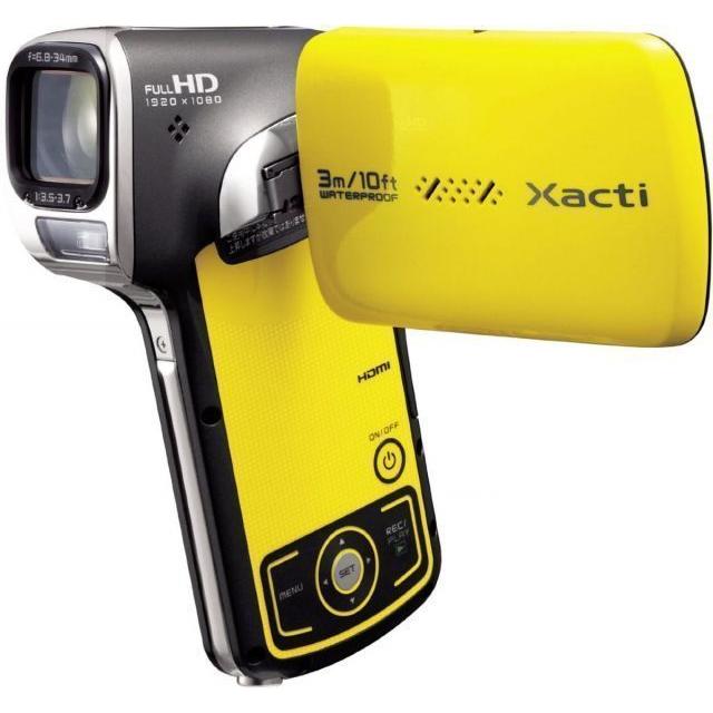 SANYO デジタルムービーカメラ Xacti CA100 Y イエロー DMX-CA100(Y)｜camera-fanksproshop｜04