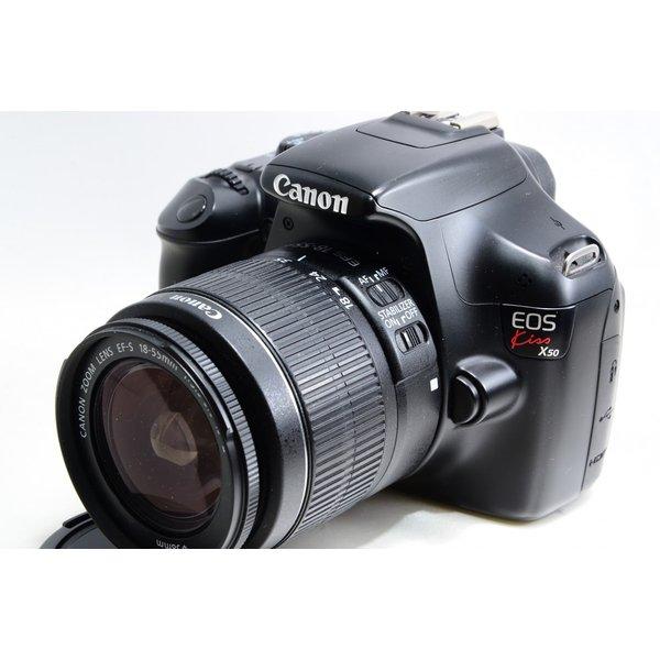 Canon Kiss X50 レンズキット ブラック 良品 動作確認済み 1ヶ月保証付 高性能