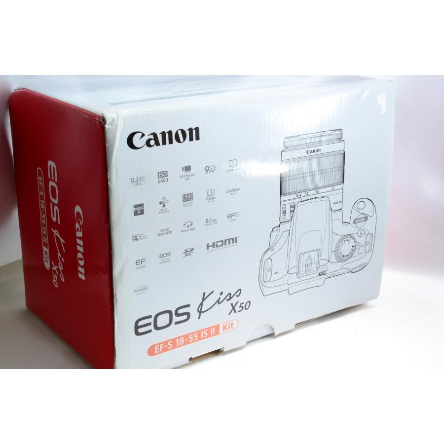 Canon Kiss X50 レンズキット ブラック 良品 動作確認済み 1ヶ月保証付 高性能_3