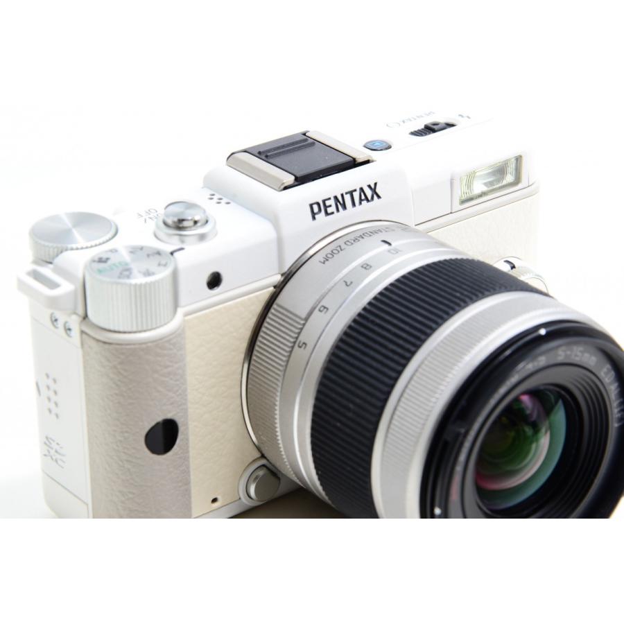 PENTAX Q10 ホワイト ☆送料無料☆ ペンタックス PENTAX Q ホワイト レンズキット 美品 ビギナーに