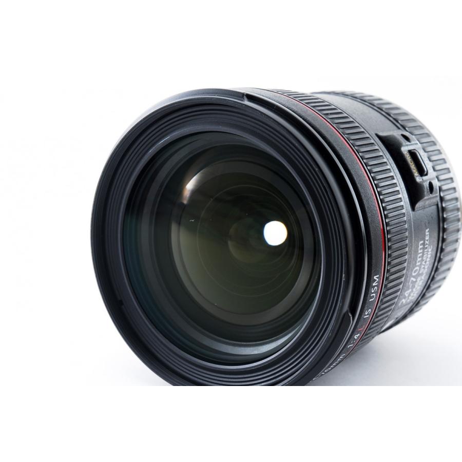 キヤノン Canon EF 24-70mm F/4 L IS 美品 EW-83L レンズフード