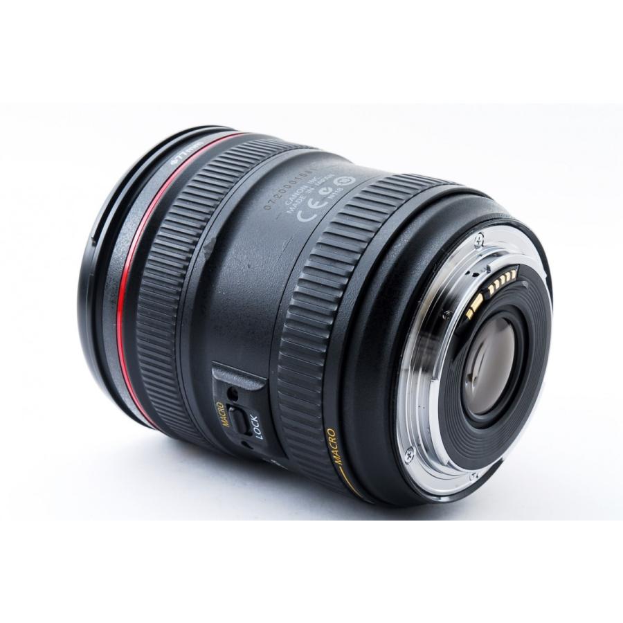 【良品】Canon EF 24-70mm f/4L USM レンズフード付き キヤノン Canon EF 24-70mm F/4 L IS 美品 EW-83L レンズフード