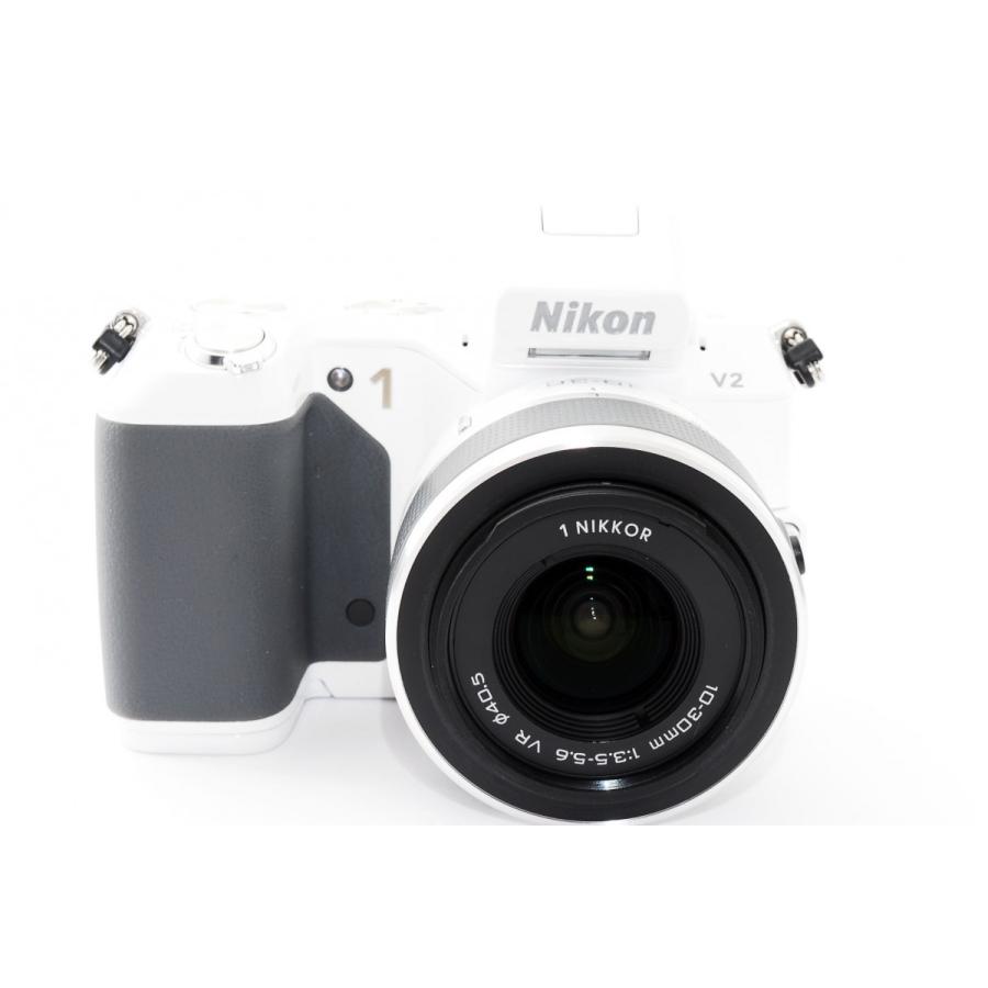 ニコン（Nikon） V2 ホワイトレンズキット 美品 <プレゼント包装承り