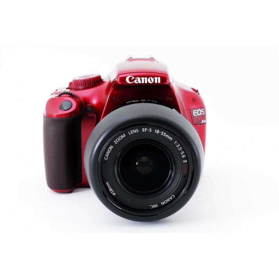 【美品】Canon EOS Kiss X50 デジタル一眼レフカメラ 人気レッド Amazon | Canon デジタル一眼レフカメラ EOS Kiss X50 レンズ