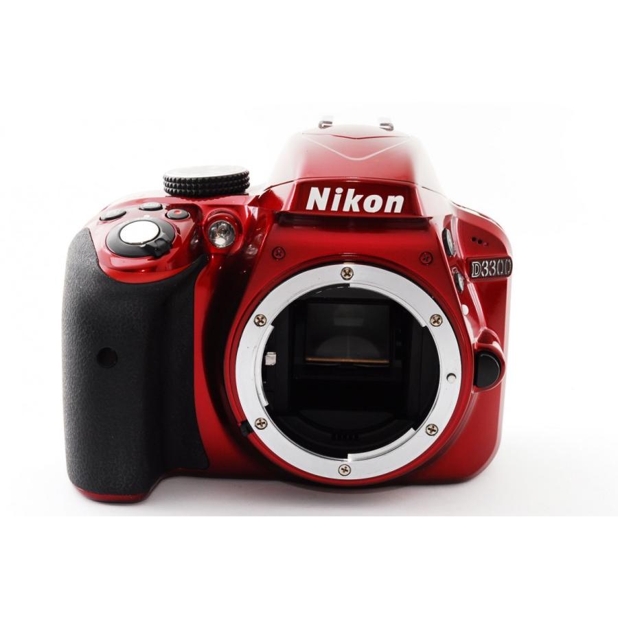 ニコン Nikon D3300 レンズセット レッド 美品 高画質 SDカード ニコン Nikon D3300 レンズセット レッド 美品 高画質 SDカード