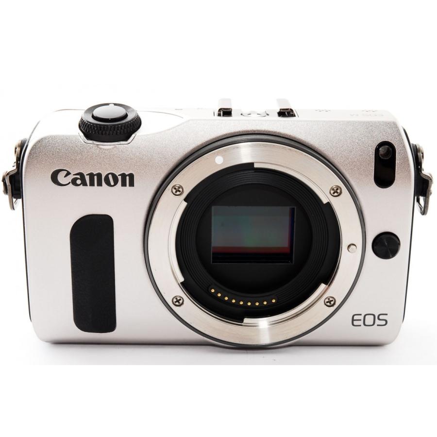 キヤノン Canon EOS M シルバー レンズキット 美品 軽量 キヤノン Canon EOS M シルバー レンズキット 美品 軽量