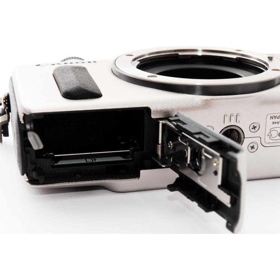 キヤノン Canon EOS M シルバー レンズキット 美品 軽量 キヤノン Canon EOS M シルバー レンズキット 美品 軽量