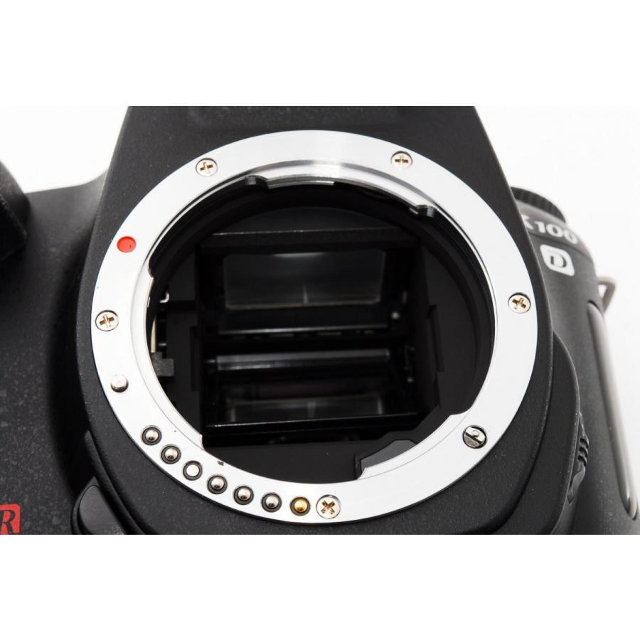 ペンタックス PENTAX K100D レンズキット ブラック 美品 手ぶれ