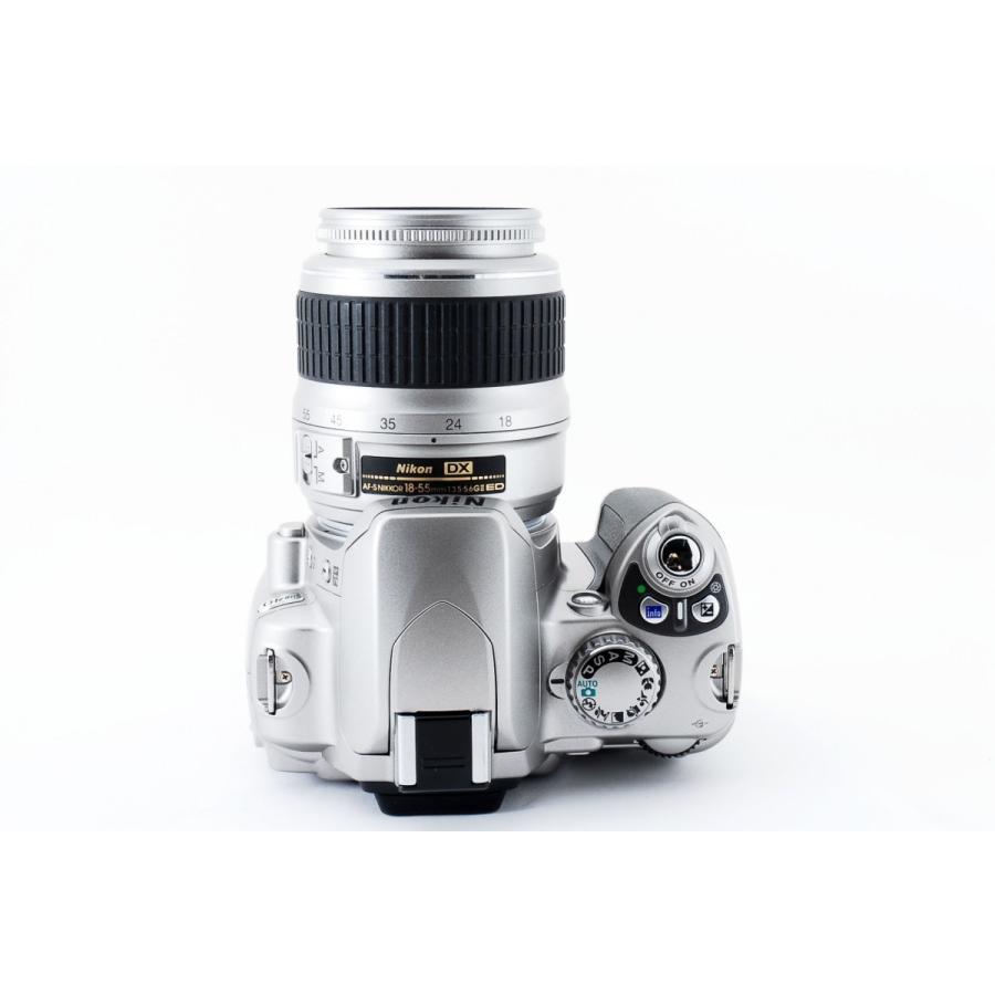 NikonD40レンズキット〔シルバー〕 ニコン Nikon D40 レンズキット シルバー 美品 ストラップ付き