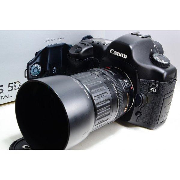 Canon EOS 5D レンズキット 美品 ストラップ付 動作確認済み 1ヶ月保証付 高性能