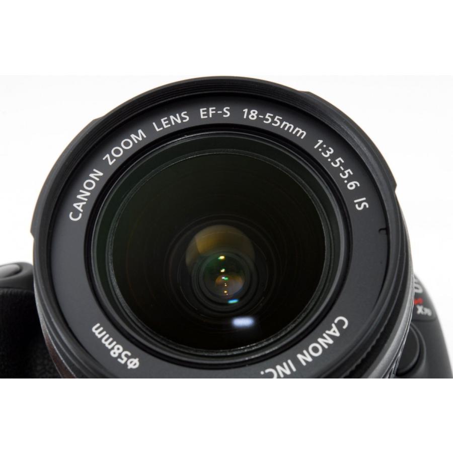 キヤノン Canon EOS Kiss X70 レンズキット ブラック 美品 SDカード 