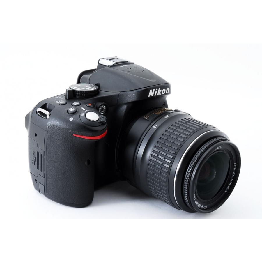 ニコン（Nikon） Nikon D5200 レンズキット ブラック 美品 SDカード