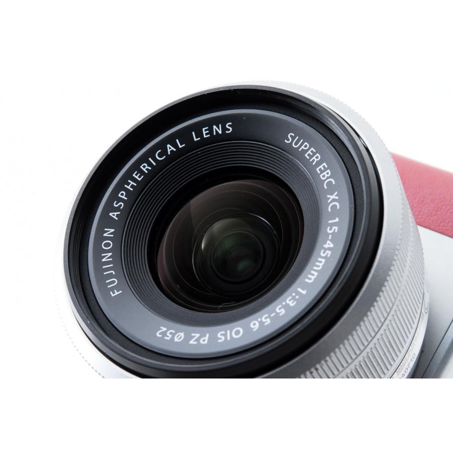 FUJIFILM X-A5 レンズキット ピンク 美品 SDカード付 動作確認済み 1ヶ月保証付 小型軽量 ミラーレスの画像