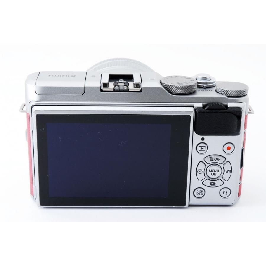 FUJIFILM X-A5 レンズキット ピンク 美品 SDカード付 動作確認済み 1ヶ月保証付 小型軽量 ミラーレスの画像