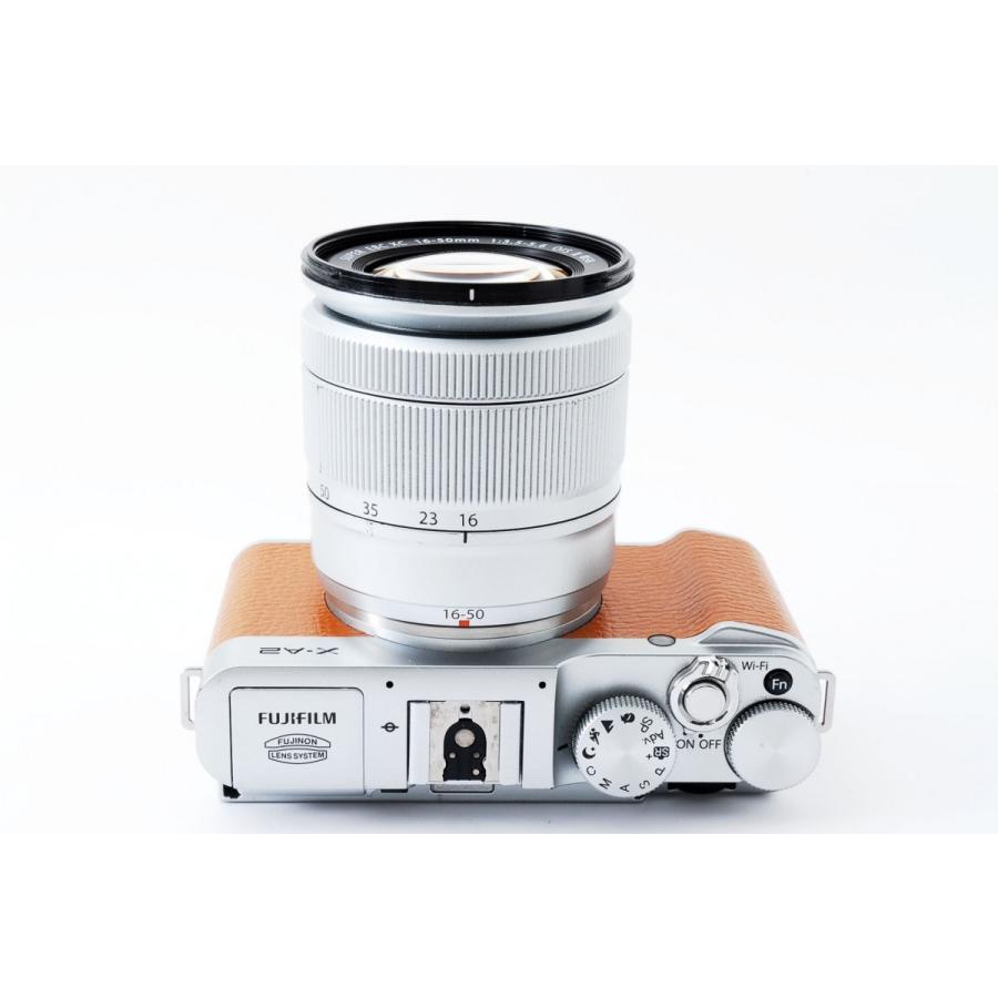 Fujifilm X-A2 ブラウン レンズキット☆極上美品☆小型・軽量ボディ