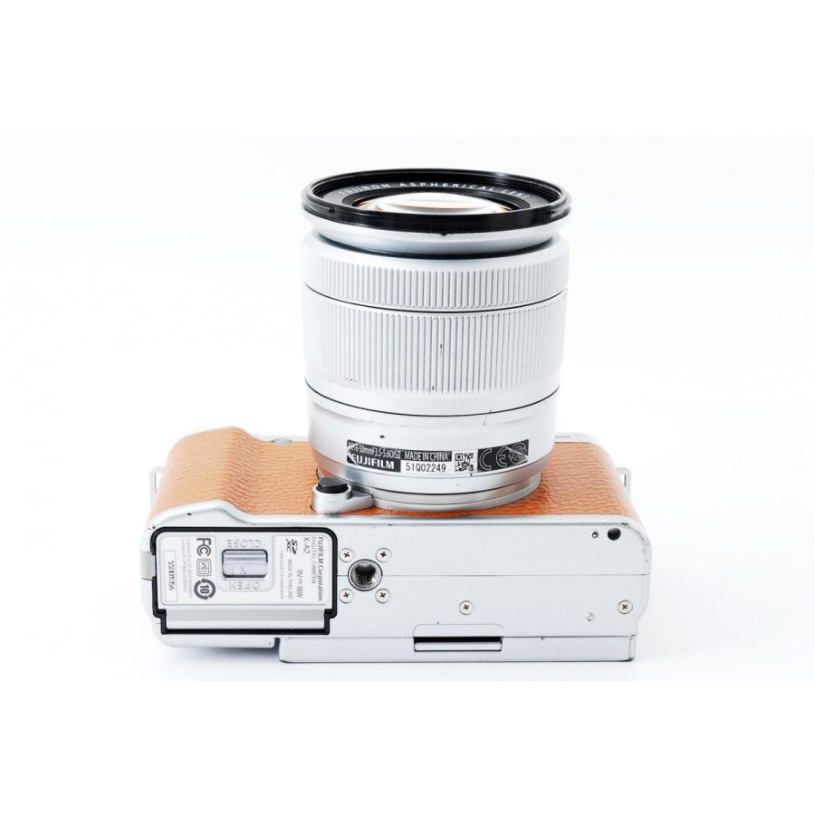 Fujifilm X-A2 ブラウン レンズキット☆極上美品☆小型・軽量ボディ