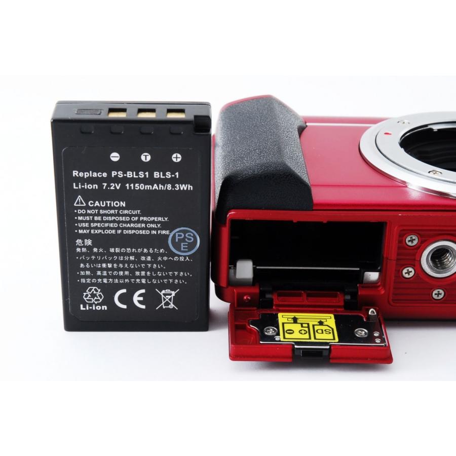 美品 オリンパス E-PL1S ミラーレス 一眼カメラ レッド 箱 付属品完備 815EGJNFXwL._AC_UL210_SR210,