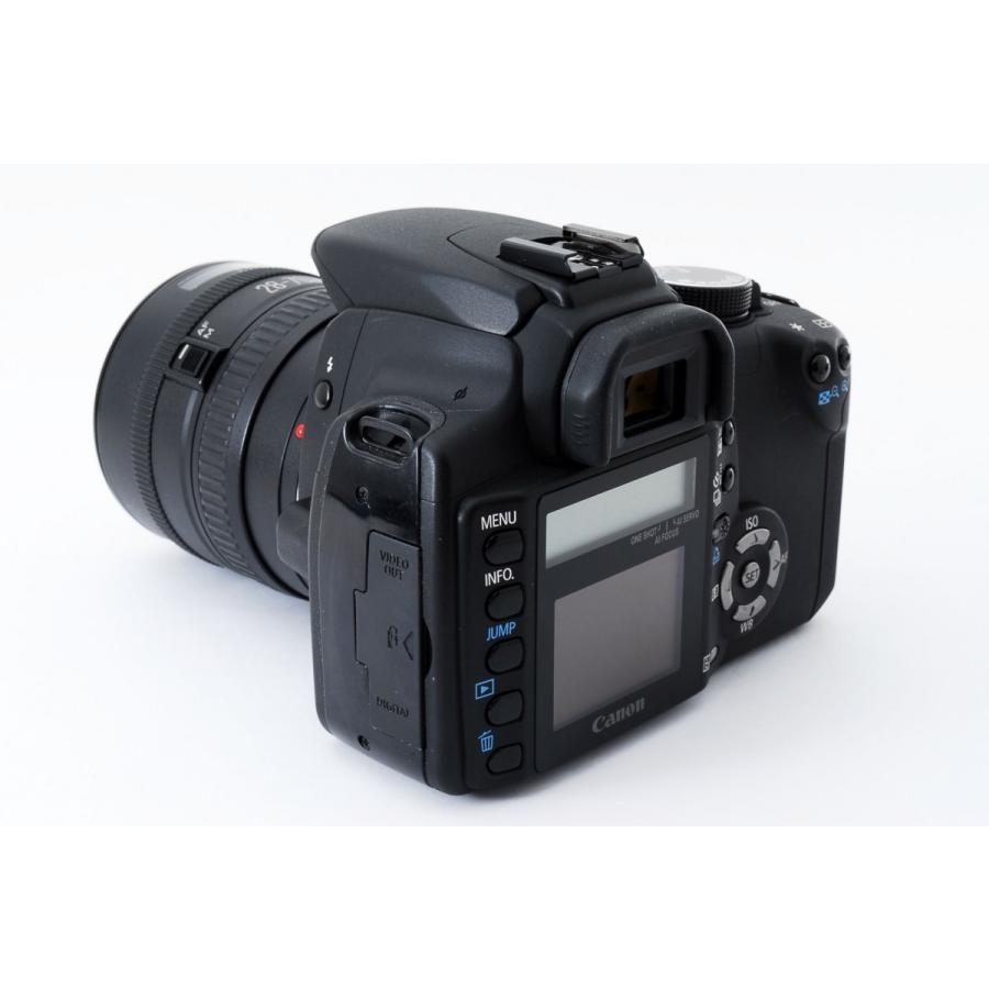 カメラ フィルムカメラ キヤノン Canon EOS Kiss Digital N レンズセット 美品 ストラップ付き 