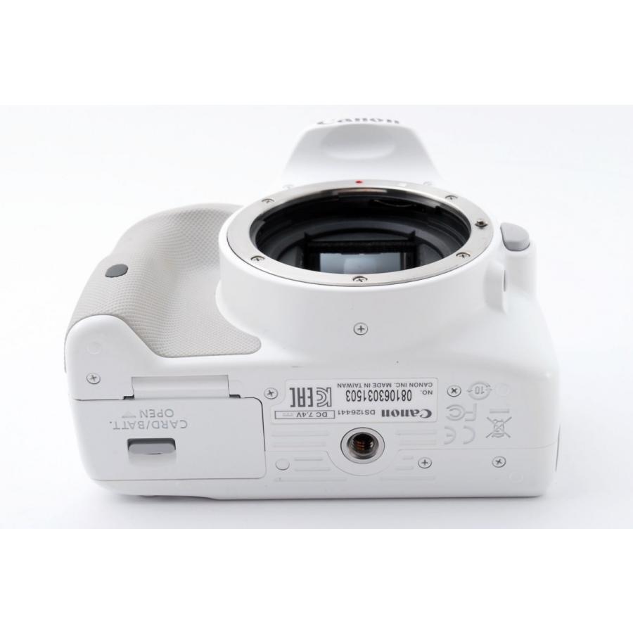キヤノン Canon EOS Kiss X7 ダブルズームセット ホワイト 美品 キヤノン Canon EOS Kiss X7 ダブルズームセット ホワイト 美品