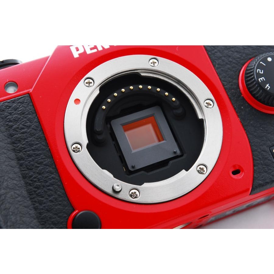 ペンタックス PENTAX Q10 レンズキット レッド 美品 SDカード