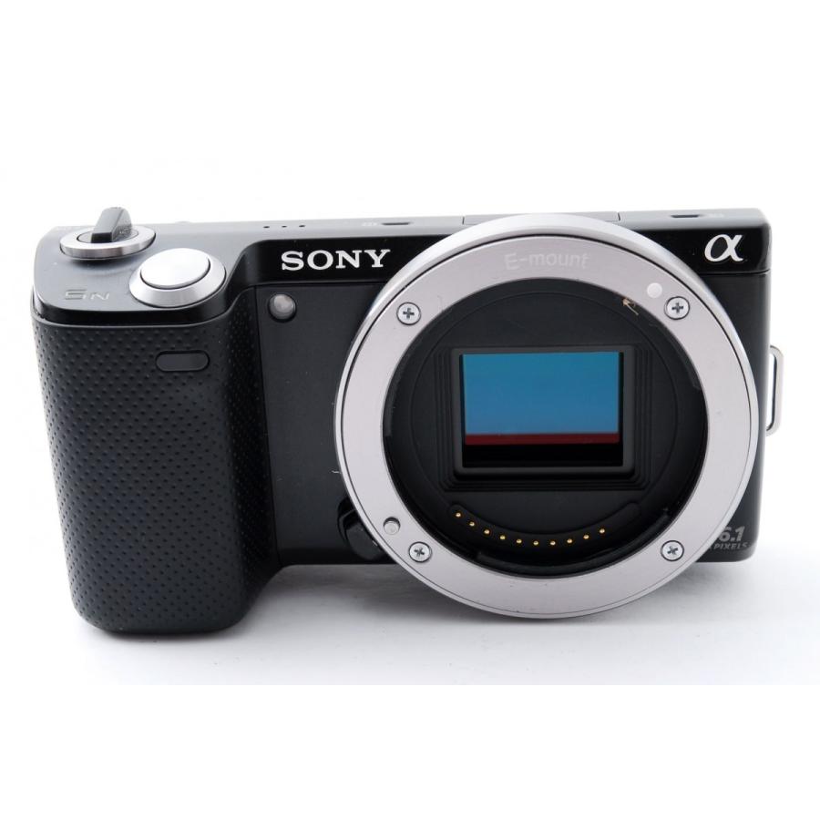SONY ソニー NEX-5N ブラック レンズキット 美品 外付けフラッシュ