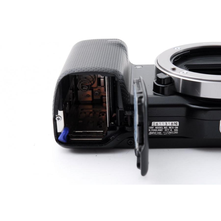SONY ソニー NEX-5N ブラック レンズキット 美品 外付け
